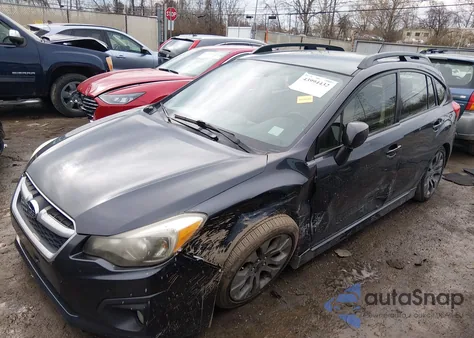 2013 Subaru Impreza 2.0I Sport Premium from USA, damaged, VIN JF1GPAL67D2820463